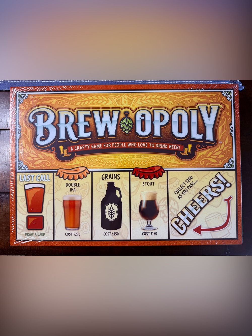 Brew-Opoly Board Game — beer themed game by Late For The Sky